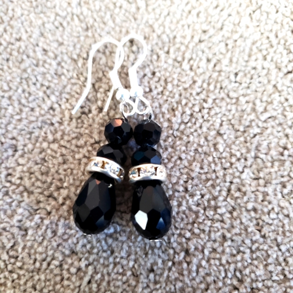 Tear drop earrings